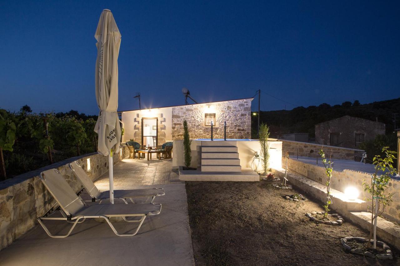 Villa Margarita'S Farm, Private Pool Malathiros ภายนอก รูปภาพ