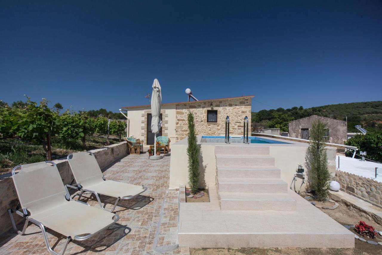 Villa Margarita'S Farm, Private Pool Malathiros ภายนอก รูปภาพ