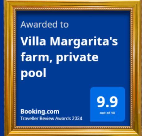 Villa Margarita'S Farm, Private Pool Malathiros ภายนอก รูปภาพ